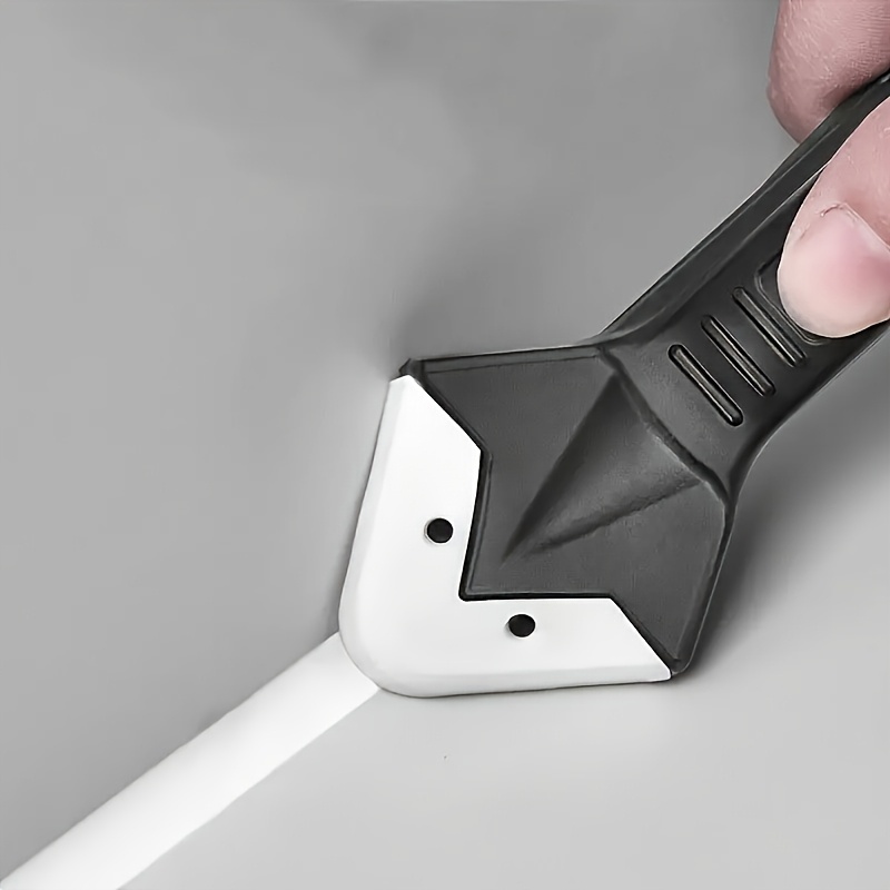 Bathroom Caulk Siliconized - 3 in 1 Silicone Caulking Tool