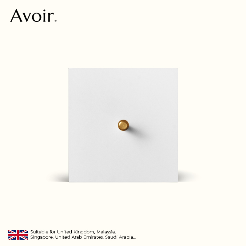Home Improvement Years - Avoir Matte White Toggle Switches 220V