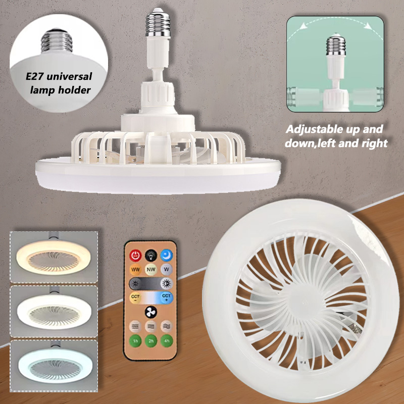 Ceiling Fan Mount - 2 In 1 Ceiling Fan Lamps