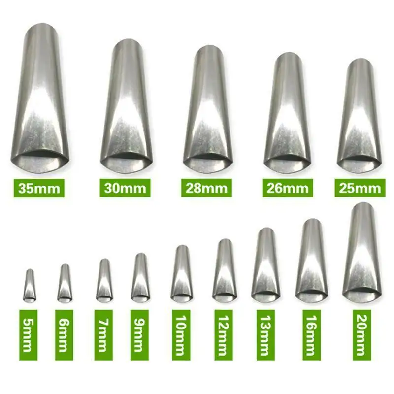Bathroom Caulk Siliconized - 14PCS Stainless Steel Caulk Nozzle Applicator