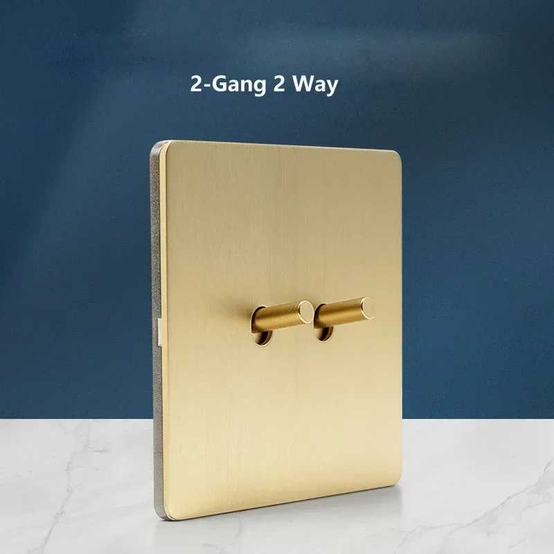 Home Improvement Years - Gold Stainless Steel Panel Wall Light