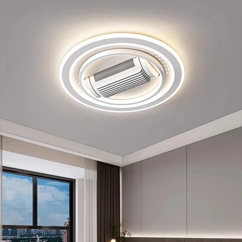 Ceiling Fan Mount - Invisible leafless LED ceiling fan light