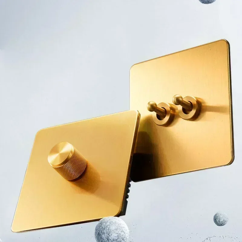 Wall Light Toggle Switch Gold  - огляд і ціна Home Improvement Years