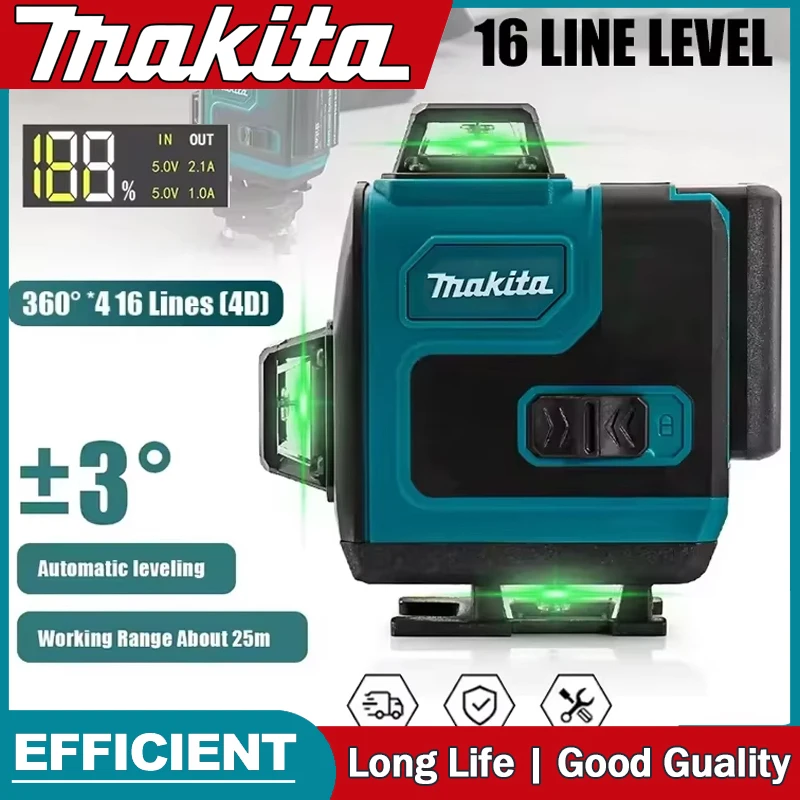 Makita High-Precision Green Li - огляд і ціна Level Laser Line