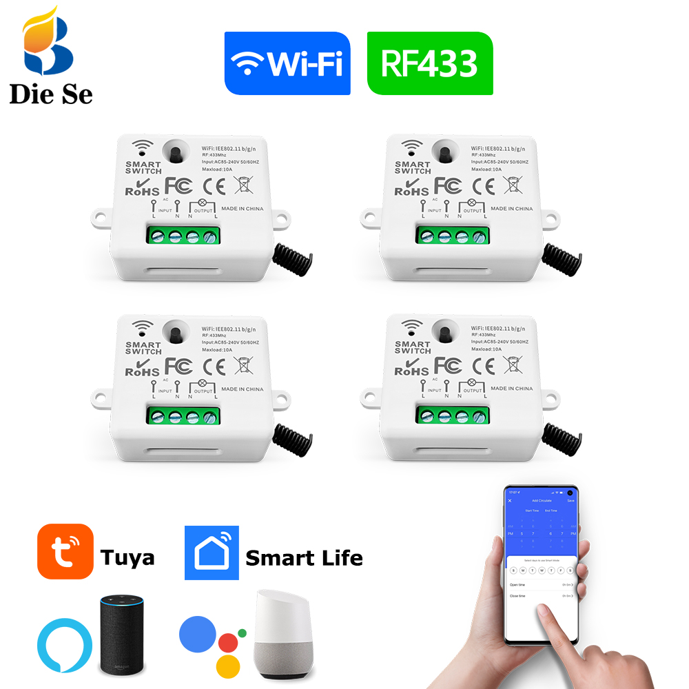 Tuya WiFi Smart Light Switch 4 - огляд і ціна Home Improvement Years