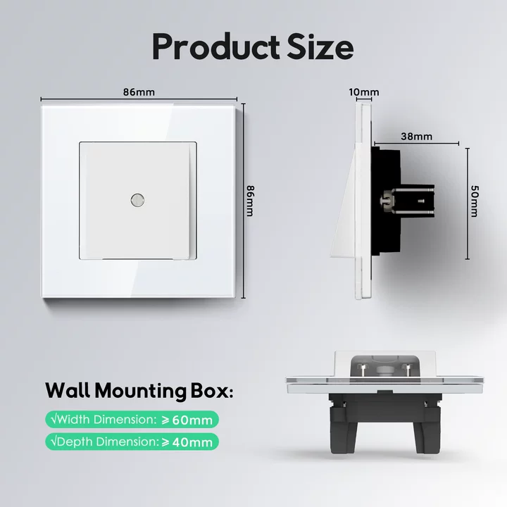 Bseed E Seires Wall Wire Outle - огляд і ціна Home Improvement Outlet