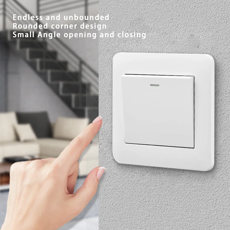 EU Russian White Wall Switch O - огляд і ціна Home Improvement Outlet