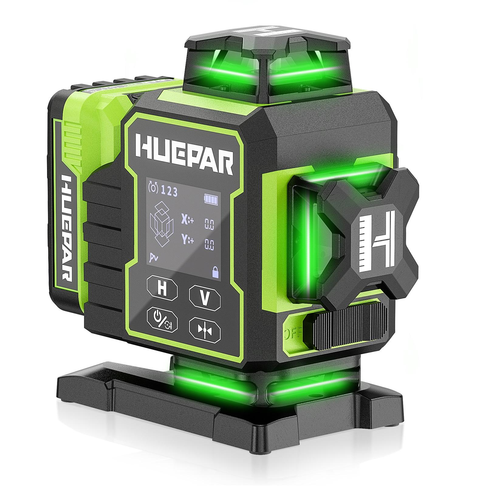 2026 Huepar W04CG Green Lasers - огляд і ціна Level Laser Line