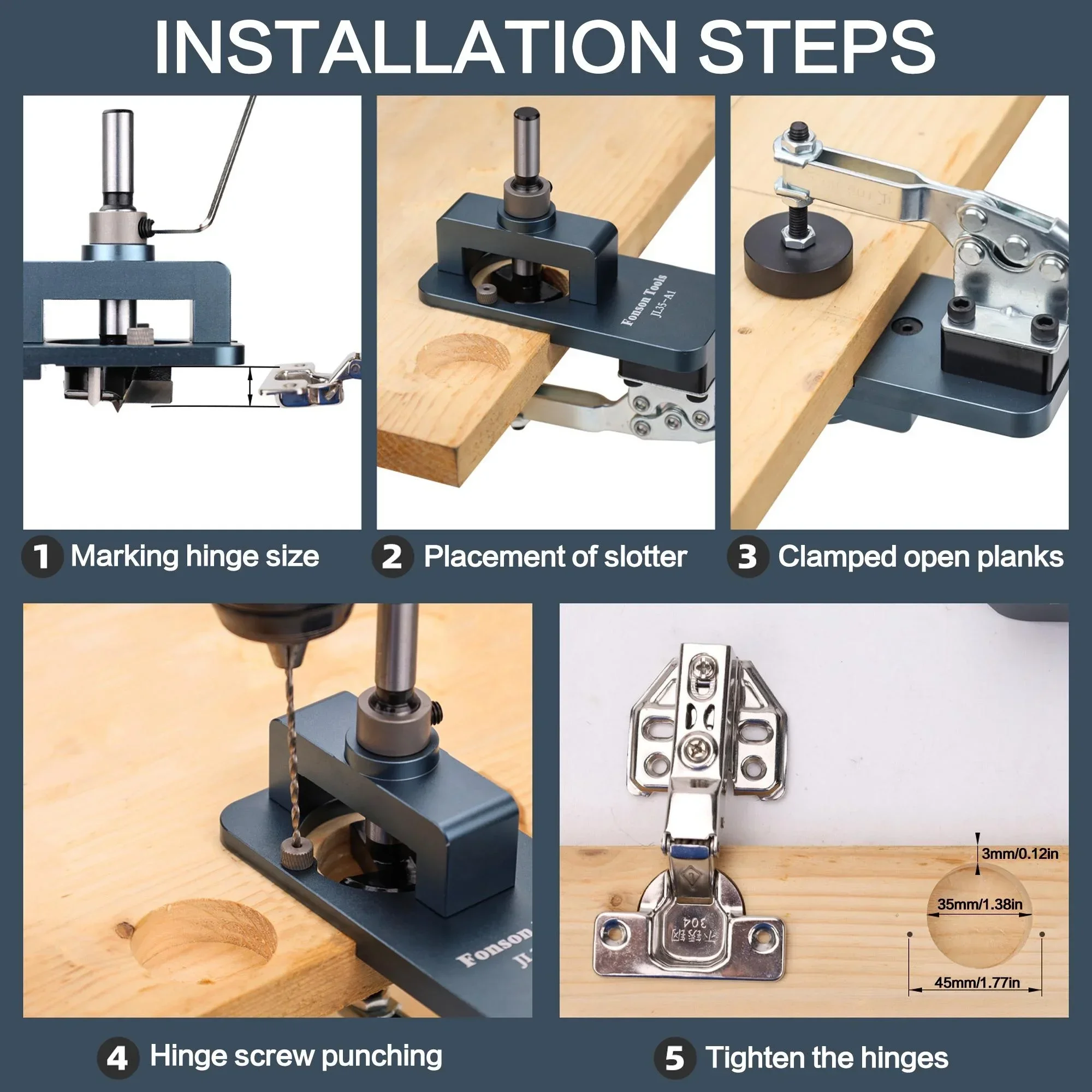 Adjustable Depth Woodworking D - огляд і ціна Home Improvement Guide
