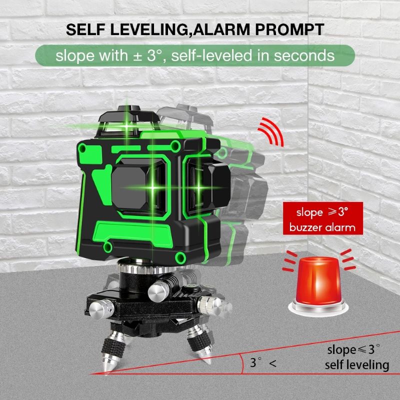 ATV3d 12 Line Outdoor Long Ran - огляд і ціна Level Laser Line