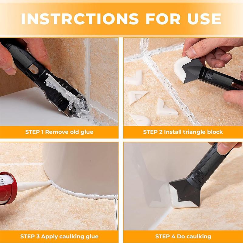 3in1 Silicone Sealant Remover  - огляд і ціна Bathroom Caulk Siliconized