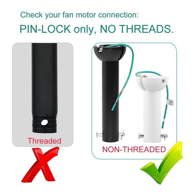 ~Top Rated Universal Threadles - огляд і ціна Ceiling Fan Mount