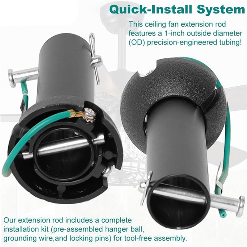 ~Top Rated Universal Threadles - огляд і ціна Ceiling Fan Mount