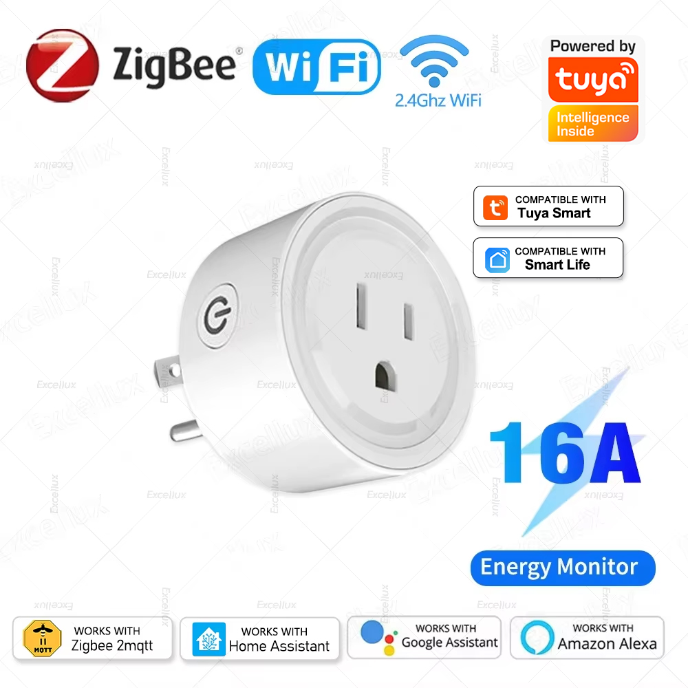 Tuya WiFi Or Zigbee Smart Sock - огляд і ціна Home Improvement Outlet
