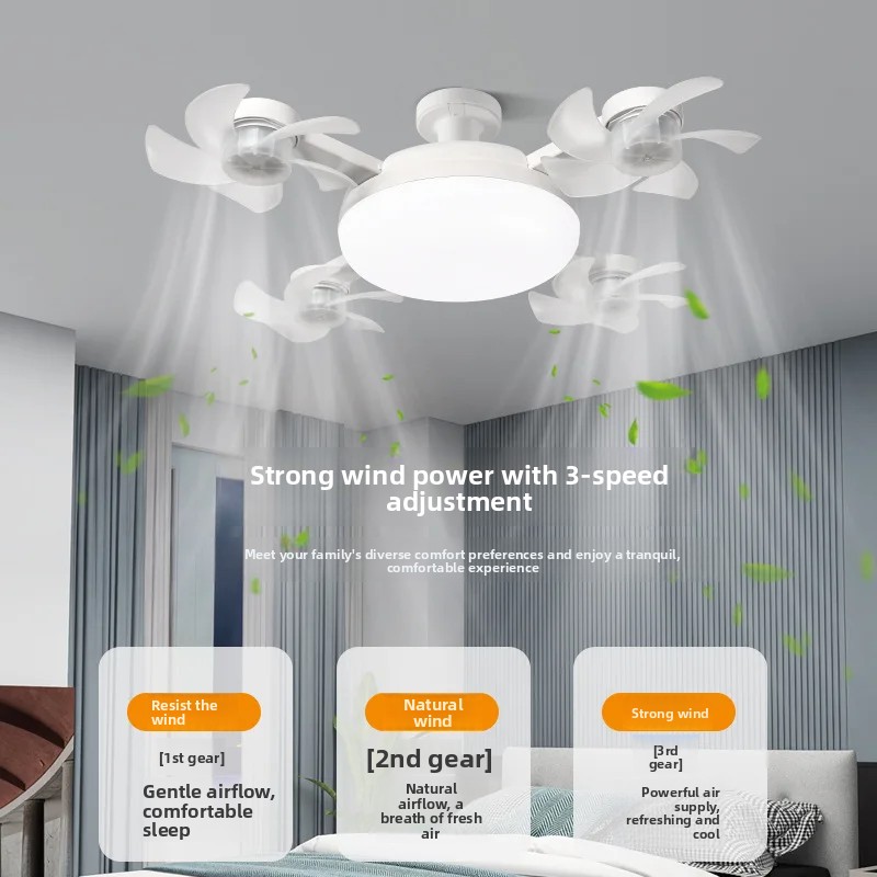 LED Creative E27 Drone Fan Lig - огляд і ціна Ceiling Fan Mount