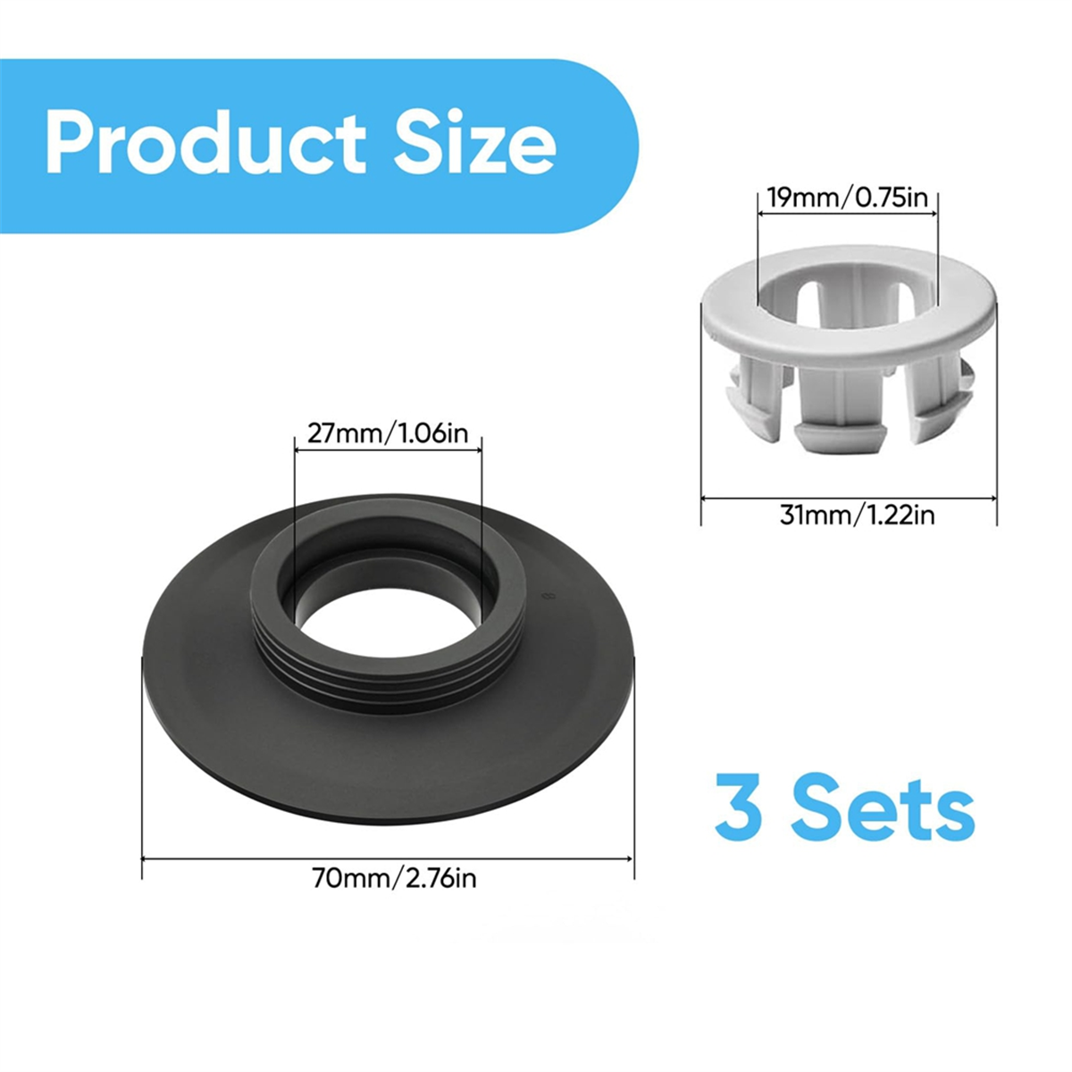 AA25 For Flush Valve Seal,3 Pa - огляд і ціна Toilet Flush Valve