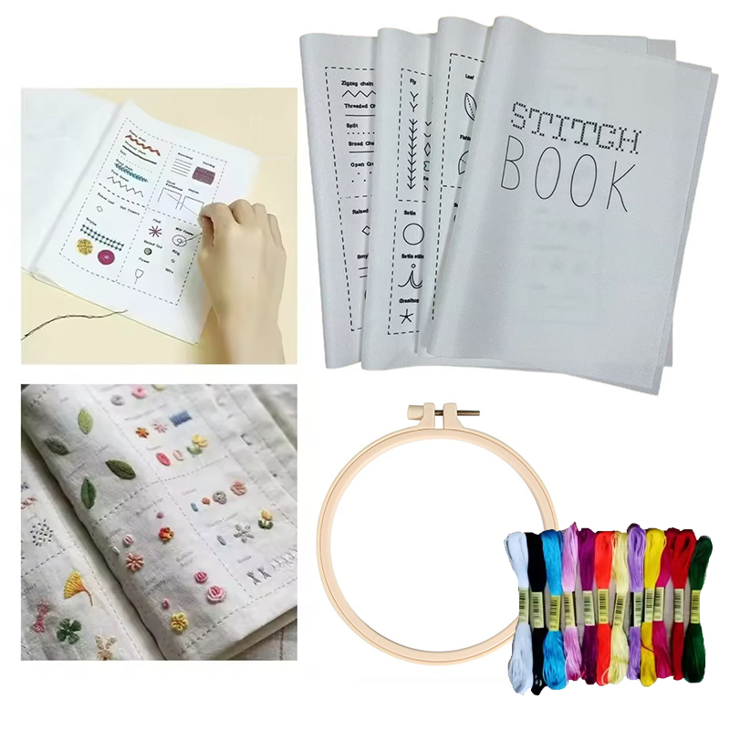 1Set Embroidery Stitch Book Ho - огляд і ціна Home Improvement For Beginners