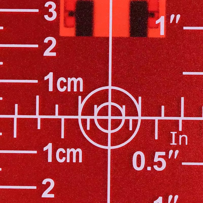 Red/green Target Plate Card Wi - огляд і ціна Level Laser Line