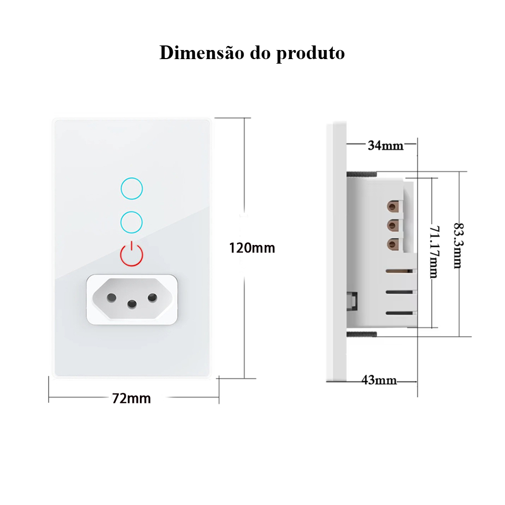 Melery Tuya Wifi Smart Brazil  - огляд і ціна Home Improvement Outlet