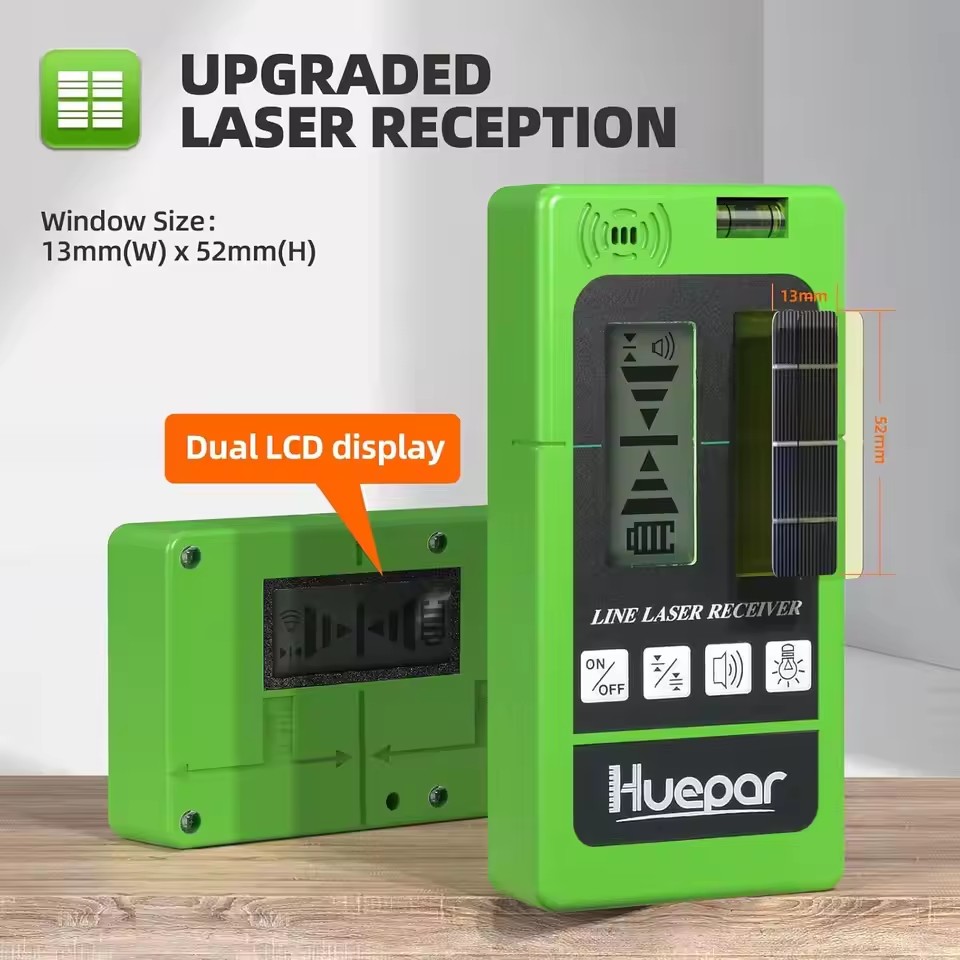 Huepar Laser Receiver LR-5RG f - огляд і ціна Level Laser Line