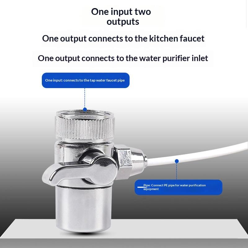 1PC Faucet Adapter Kitchen Sin - огляд і ціна Toilet Flush Valve